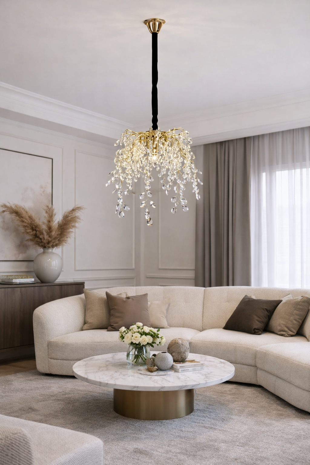 Люстра Wisteria Crystal Е14 220V х 4 шт. (20286/400)