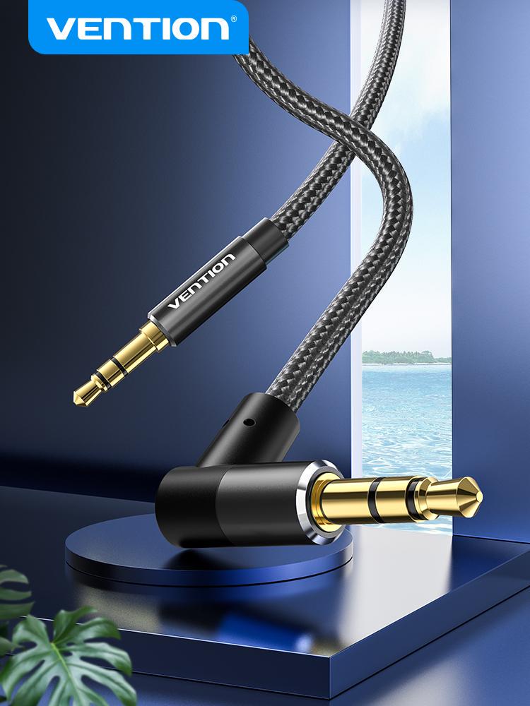 Кабель Vention 3.5 мм minijack стерео AUX TRS 3-пиновая нейлоновая оплетка 1 м Черный (BAZBF) - фото 15 Кабель Vention 3.5 мм minijack стерео AUX TRS 3-пиновая нейлоновая оплетка 1 м Черный (BAZBF) - фото 15