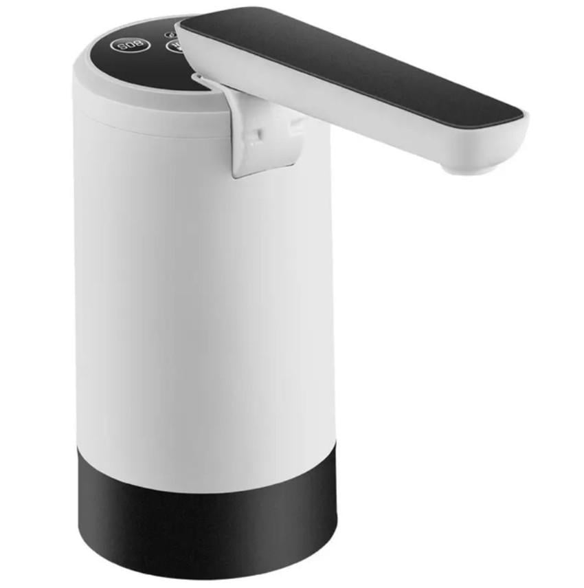 Помпа для води електрична Automatic Electric Pump безшумна з акумулятором Білий (KS090920251555)