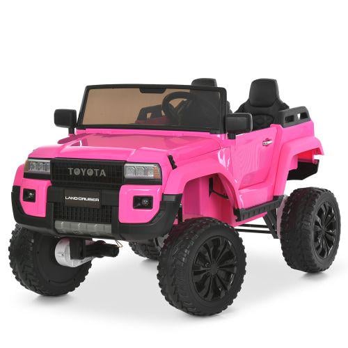Дитячий електромобіль Джип M 6296EBLR-8 24V Рожевий