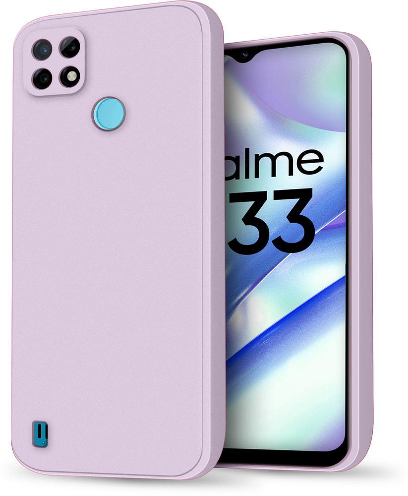 Силиконовый чехол HardCorner для Realme C21 Lilac (30672-3B)