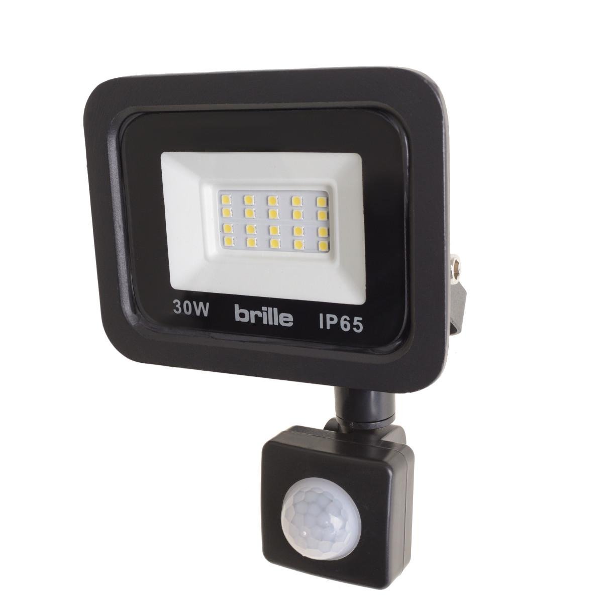 Прожектор світлодіодний з датчиком руху HL-19P/30W CW IP65 (33-079)