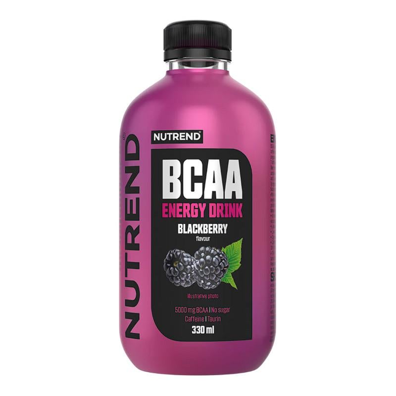 Амінокислоти Nutrend BCAA Energy Drink Ожина 330 мл (22600-01)