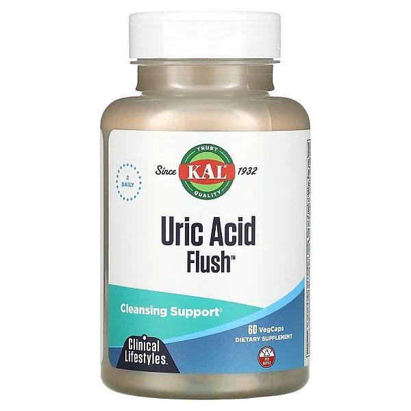 Детоксикация KAL Uric Acid Flush 60 вег. капс. (000023518) Детоксикация KAL Uric Acid Flush 60 вег. капс. (000023518)