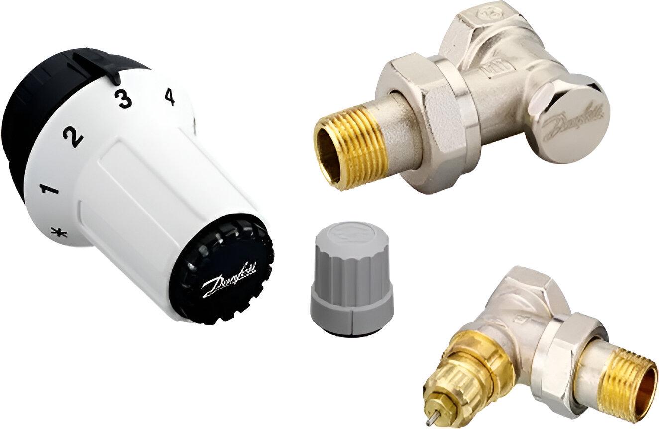Комплект радіаторний Danfoss RAS-C/RA-FN/RLV-S 1/2" кутовий (24848773)