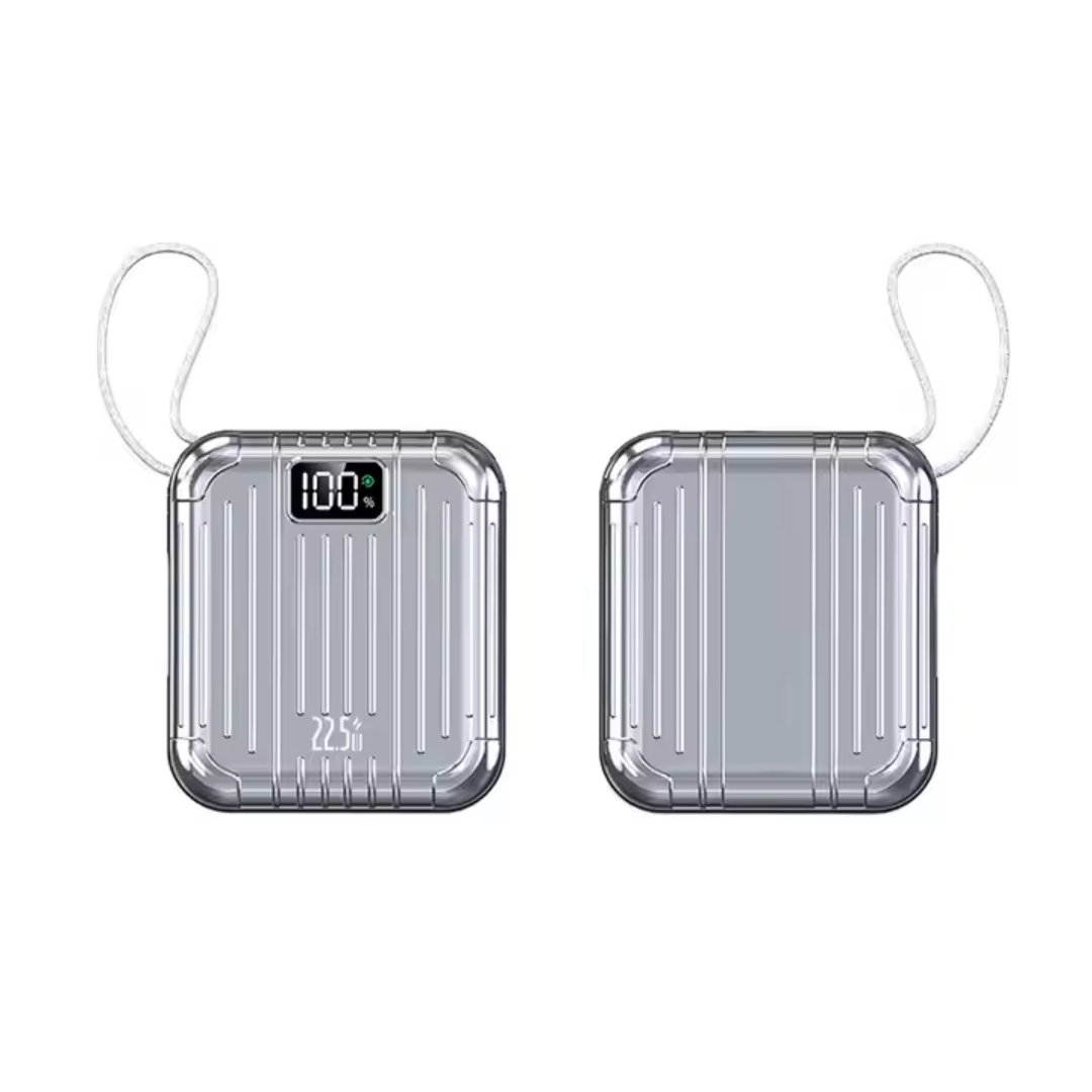 Повербанк зі швидкою зарядкою Type-C/Lightning 10000 мАг 22,5W Сірий (2575731230) - фото 5 Повербанк зі швидкою зарядкою Type-C/Lightning 10000 мАг 22,5W Сірий (2575731230) - фото 5