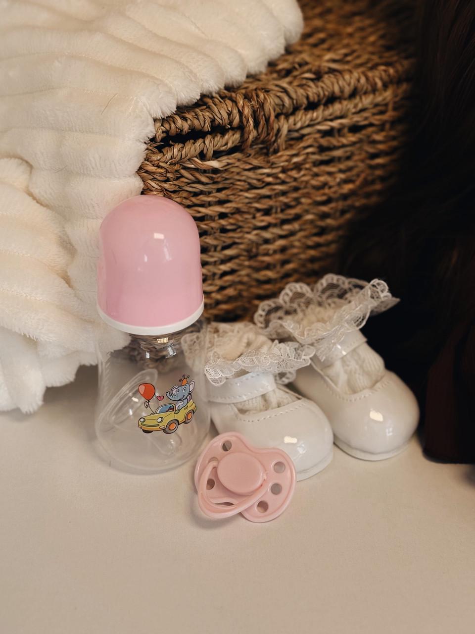 Кукла кукла реалистичная KEIUMI винил-силиконовая девочка в платье с аксессуарами 55 см Бордовый - фото 7