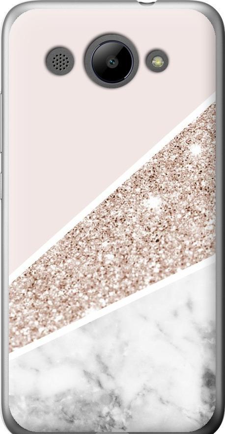 Чехол на Huawei Y3 2017 Пастельный мрамор (4342u-991-42517)