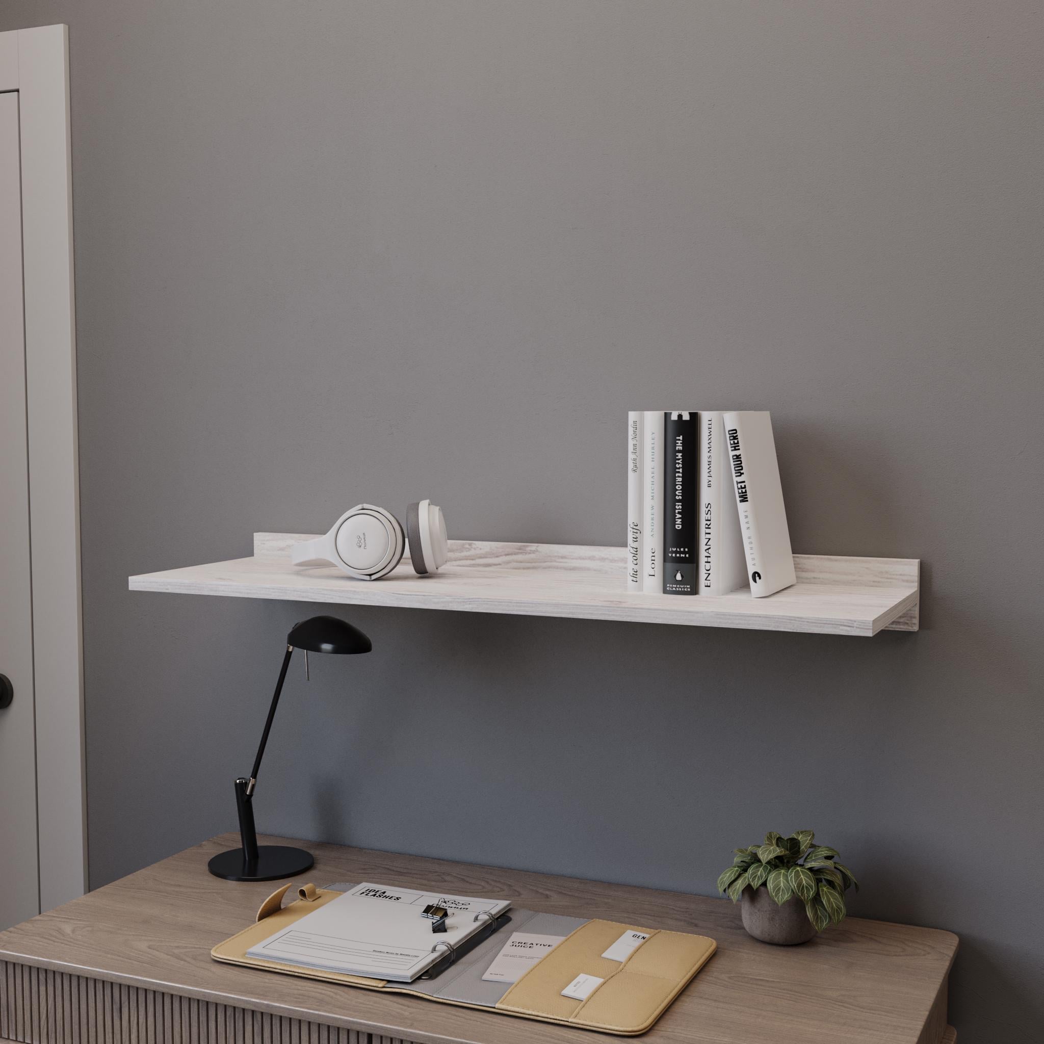 Полиця навісна для офісу/дитячої 888х80х280 мм Аляска (PN-88)