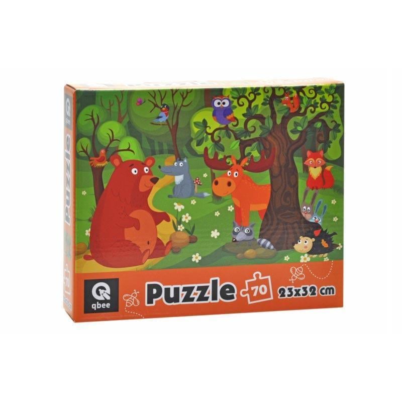 Пазлы qbee Лесные жители 70 эл. (QB400-002)