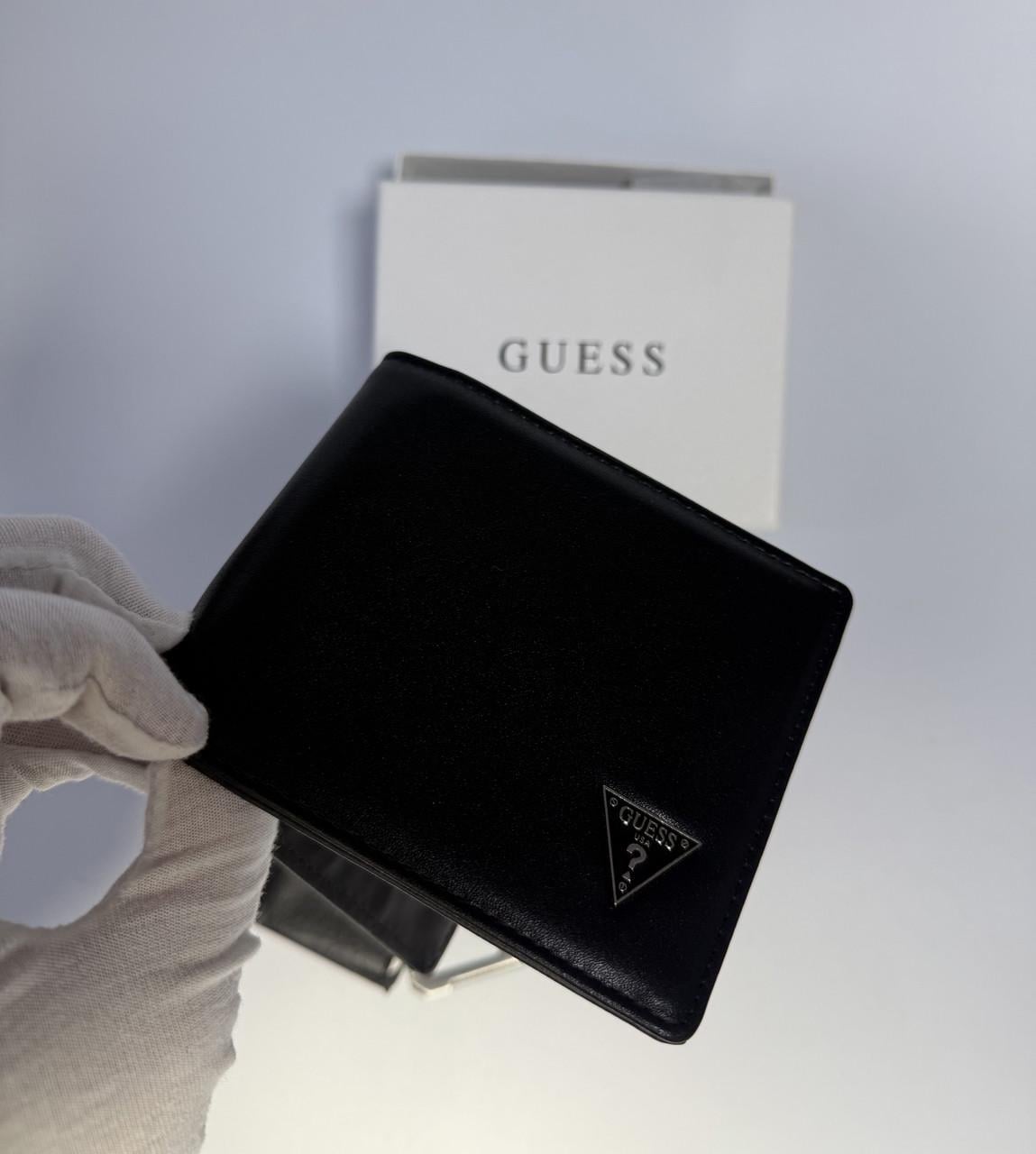 Кошелек мужской Guess Черный - фото 4