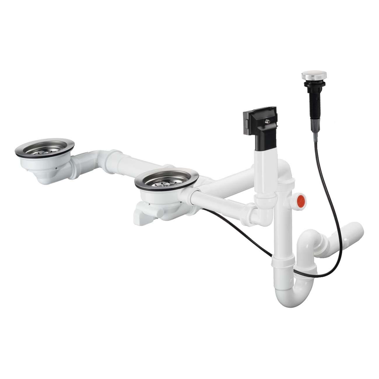 Сифон для кухонной мойки Hansgrohe D-17-11 (43938000)