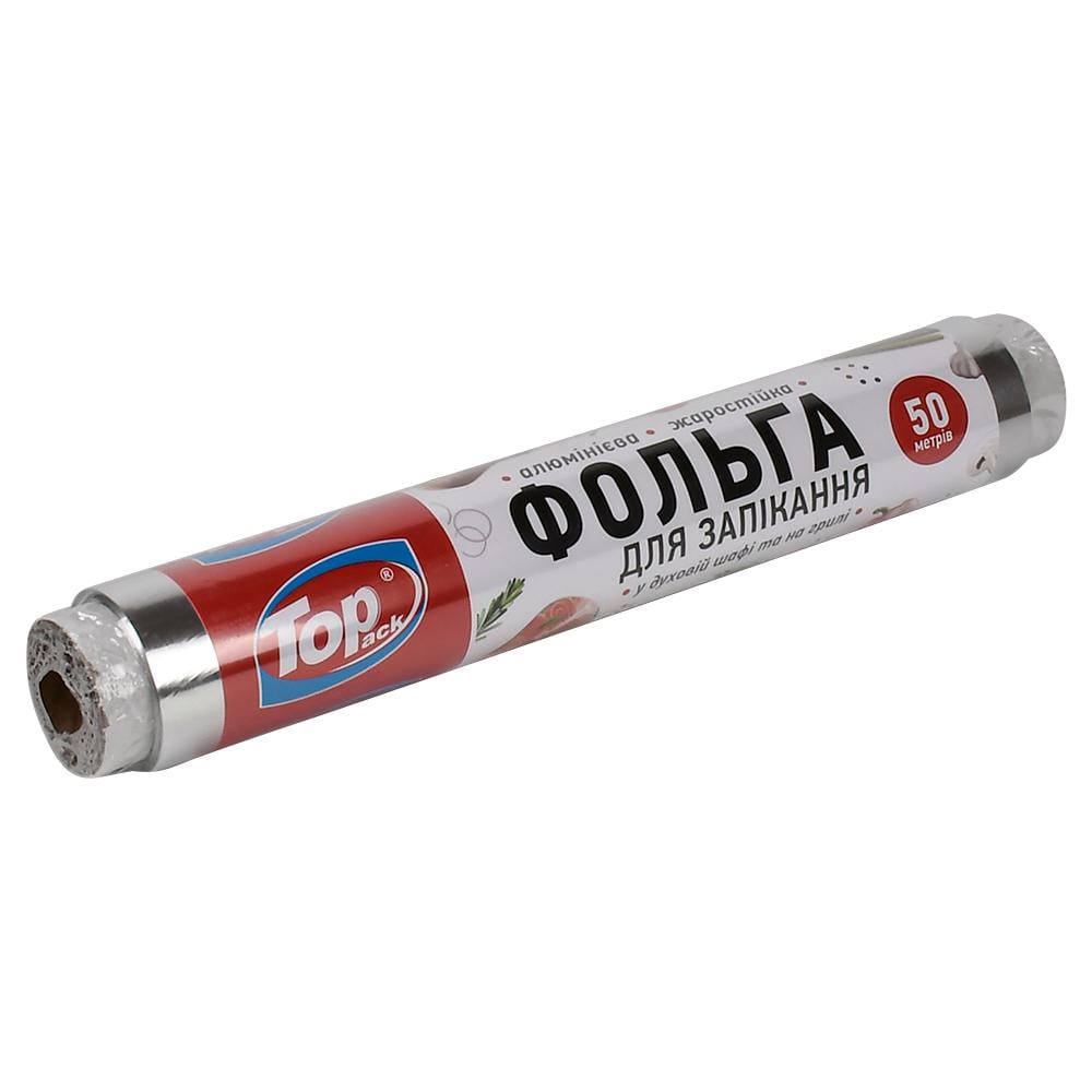 Фольга пищевая Top Pack TP2-104 29 см 50 м Серебристый (27556474)