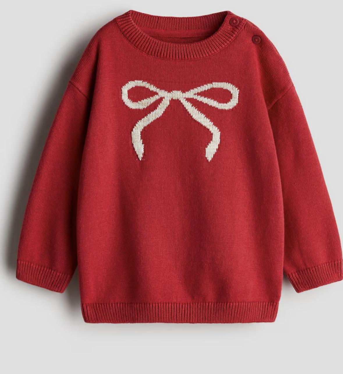 Свитер детский H&M 86 см Красный (2239906)