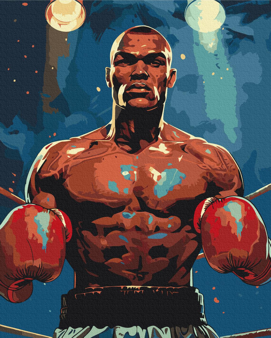 Картина по номерам Brushme Боксер 40x50 см (BS54114)