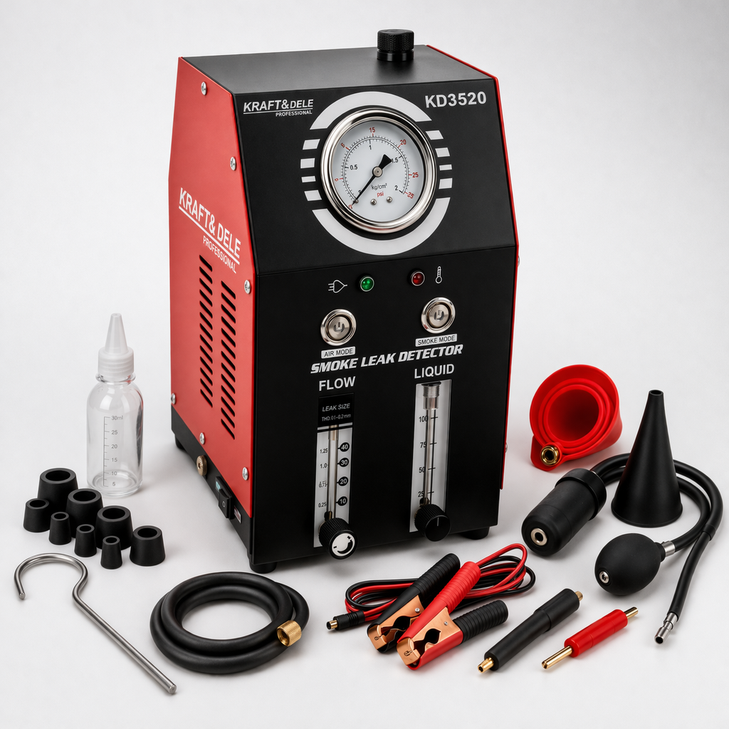 Генератор диму для авто KRAFT&DELE KD3520 12 В 9 л/хв 30 мл Генератор диму для авто KRAFT&DELE KD3520 12 В 9 л/хв 30 мл