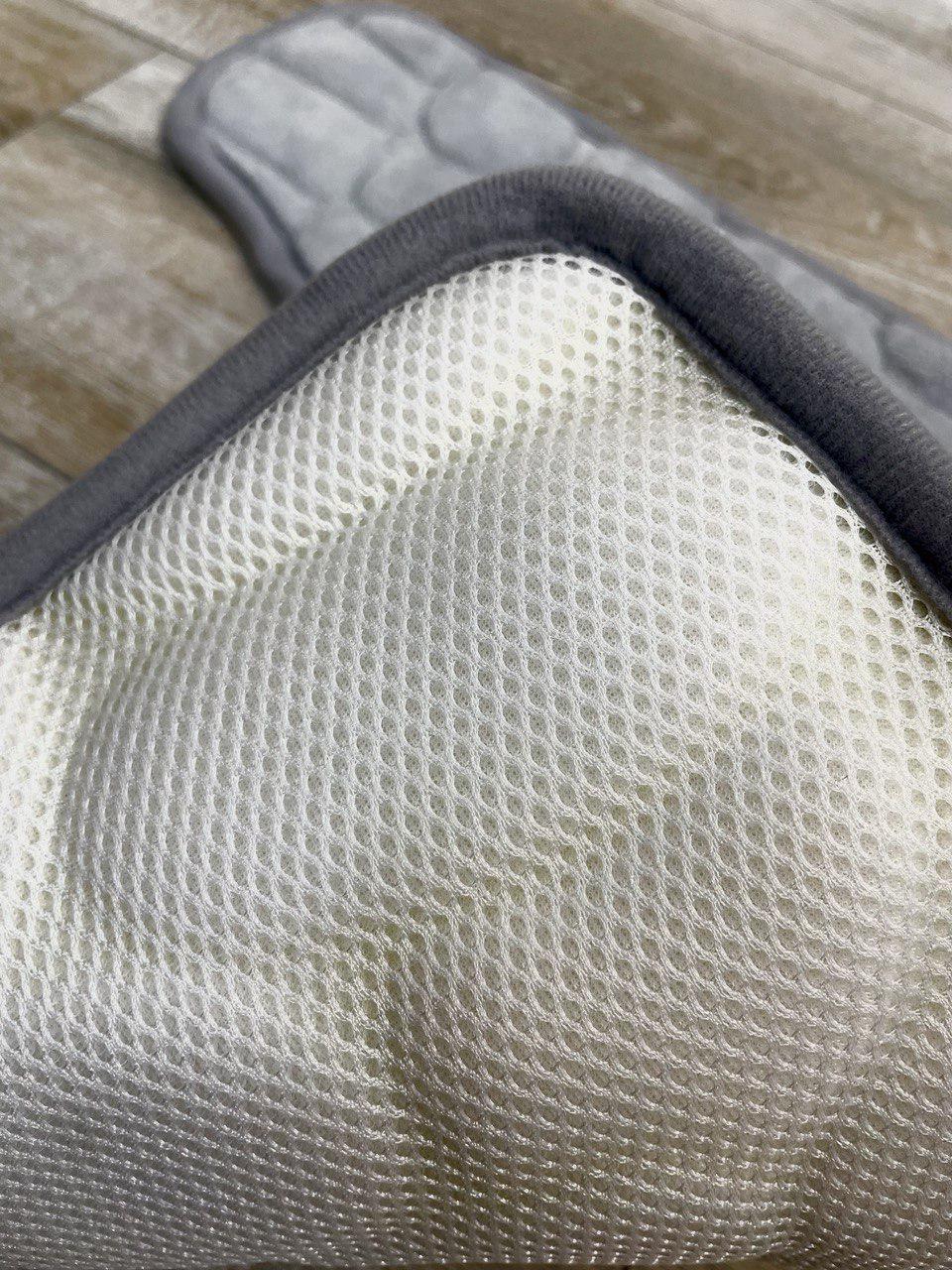 Коврик для туалета Stone Premium Memory Foam 60х50 см Серый (KTS0003) - фото 3 Коврик для туалета Stone Premium Memory Foam 60х50 см Серый (KTS0003) - фото 3