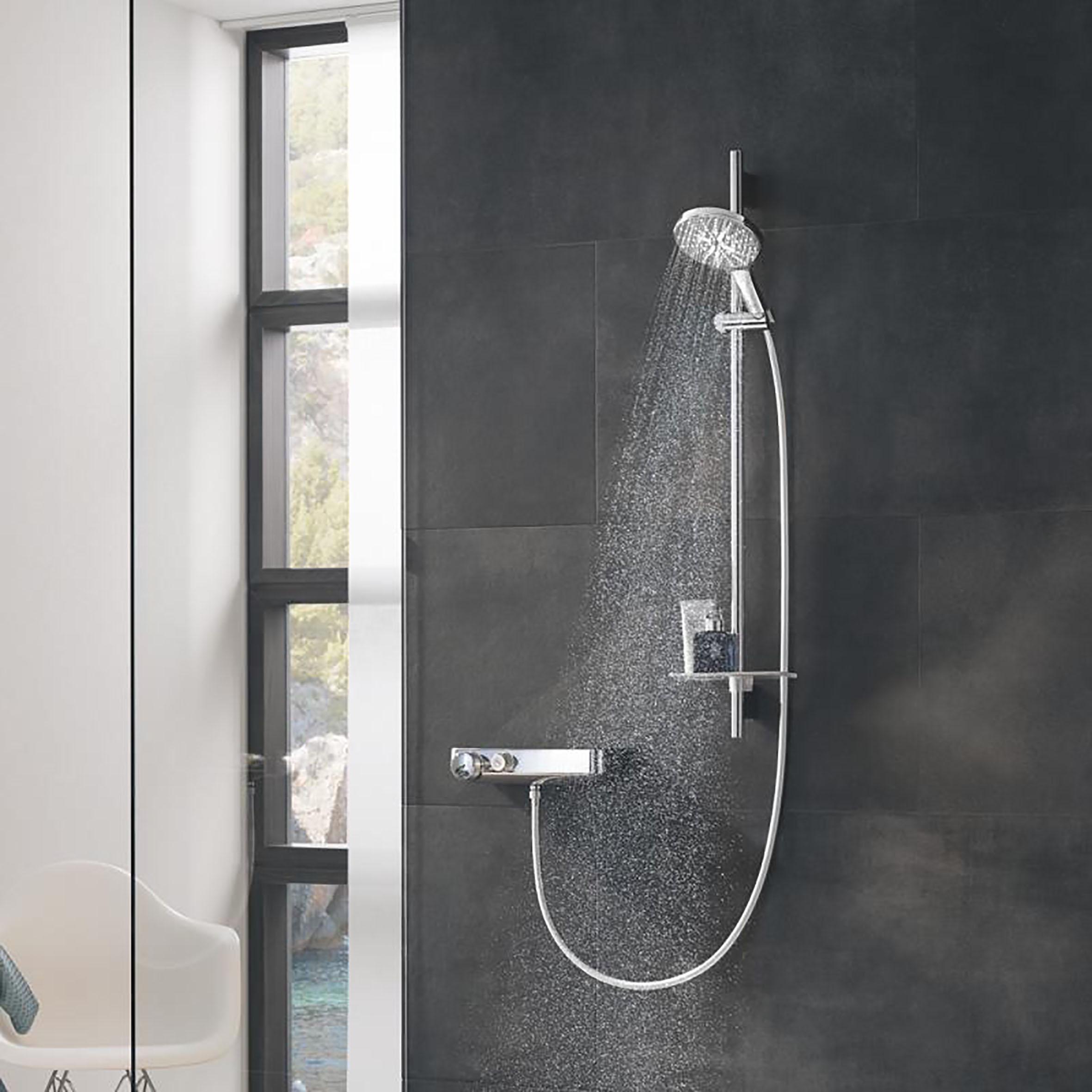 Душевая лейка Grohe Rainshower Smartactive 26553000 многорежимная 150 мм Хром (77917) - фото 13