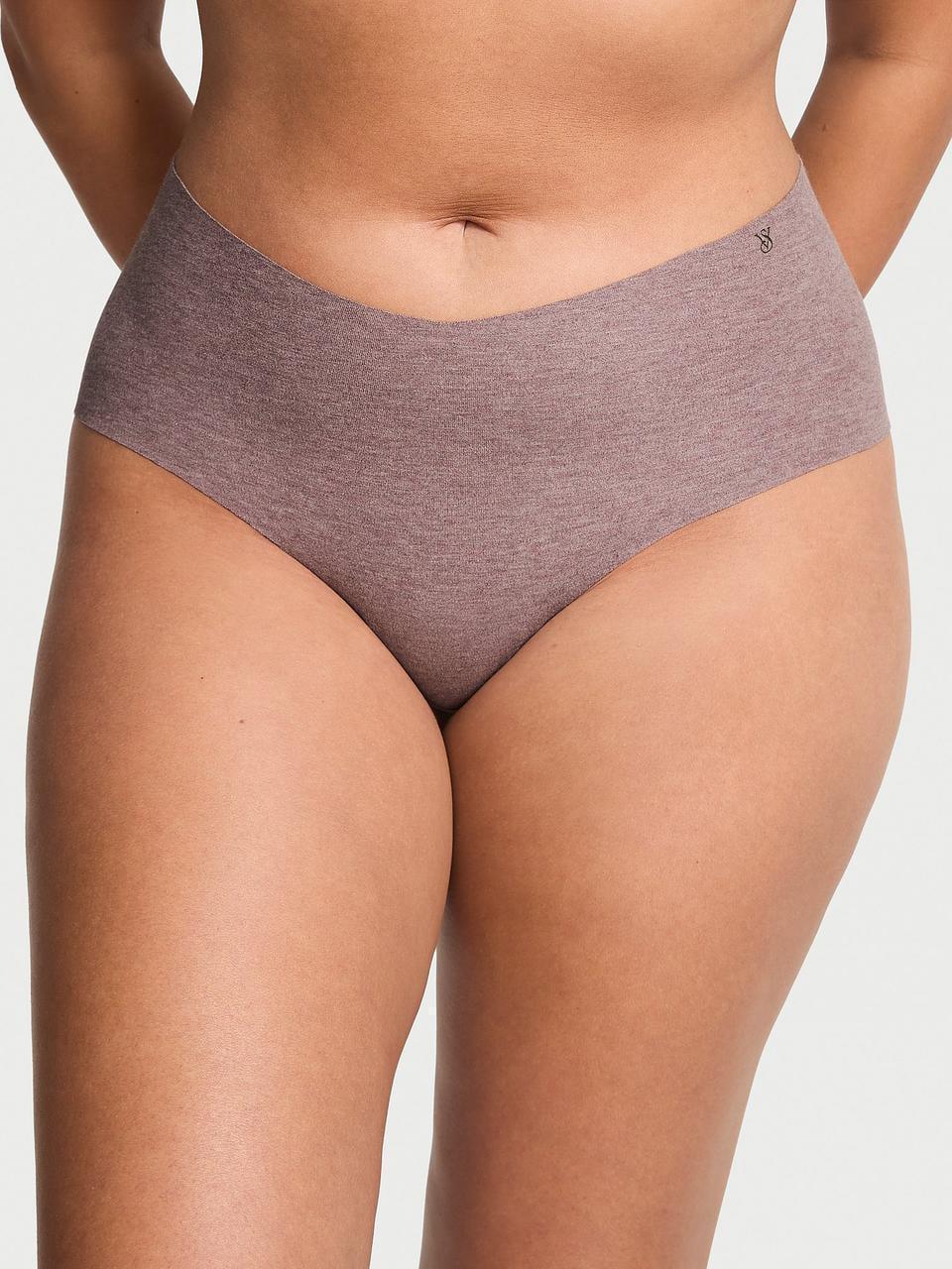 Трусики женские Victoria's Secret No-Show Cotton Cheeky M Коричневый (2887271492)