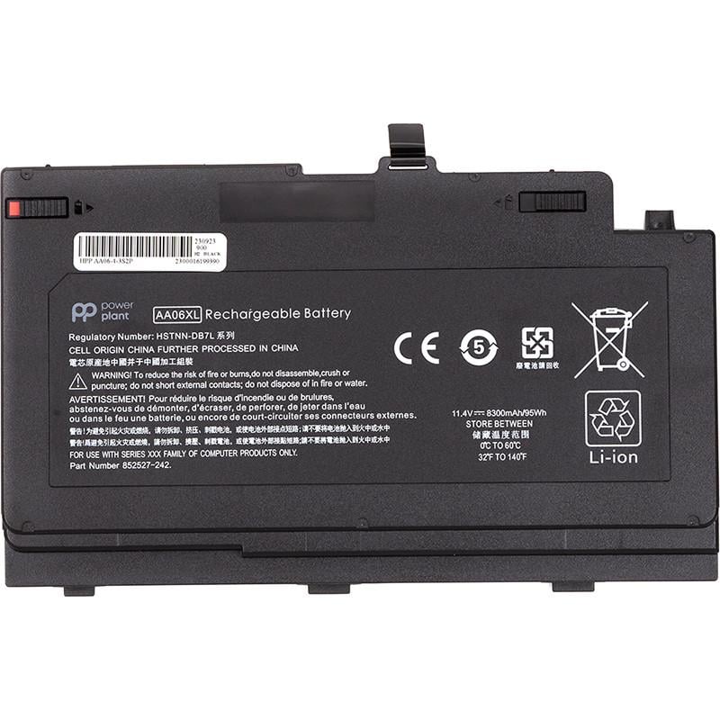 Аккумулятор Power для ноутбуков HP ZBook 17 G4 11,4V 8300 mAh (AA06XL)