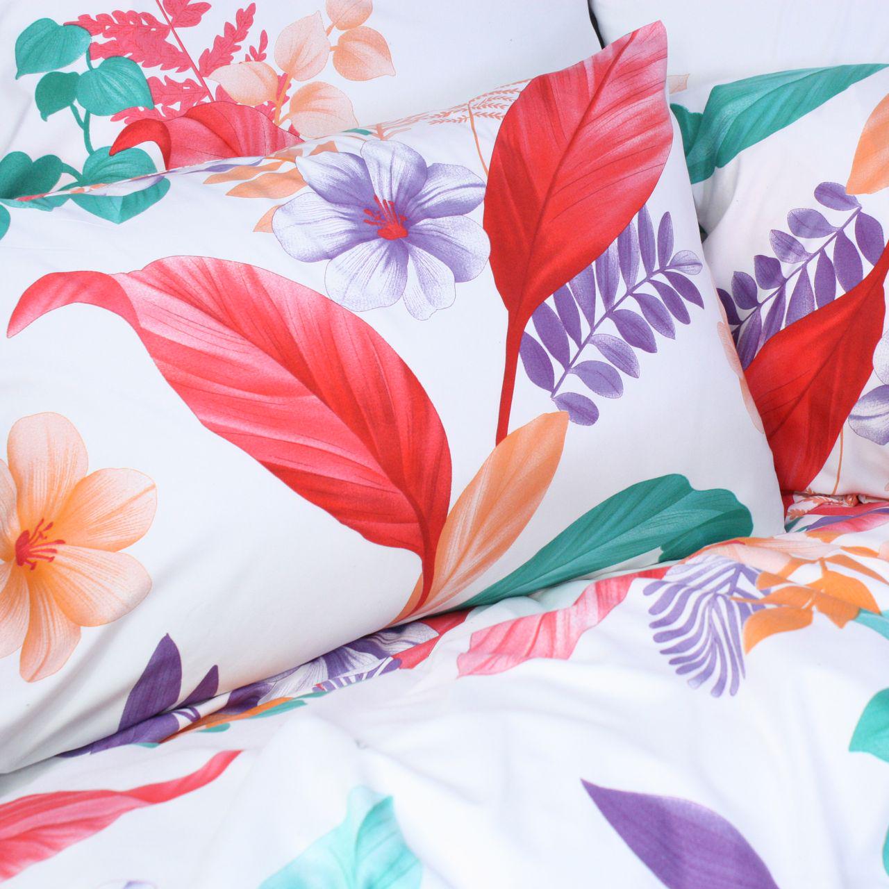 Підковдра З0066 175x210 см Білий/Червоний/Зелений (157601) - фото 3 Підковдра З0066 175x210 см Білий/Червоний/Зелений (157601) - фото 3