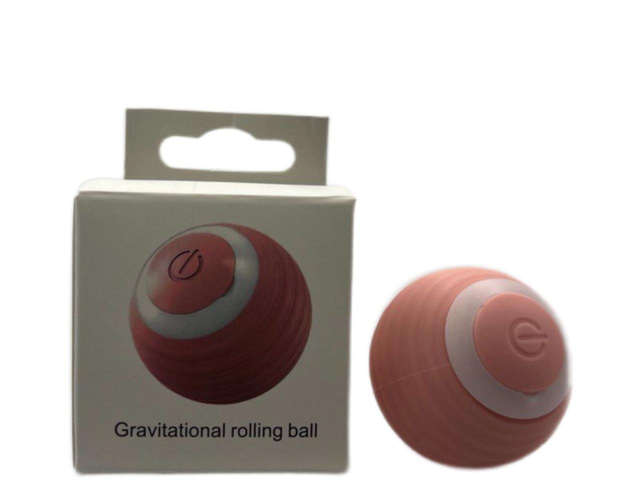 Игрушка интерактивная для кошек и собак со светодиодной подсветкой USB Голубой - фото 1