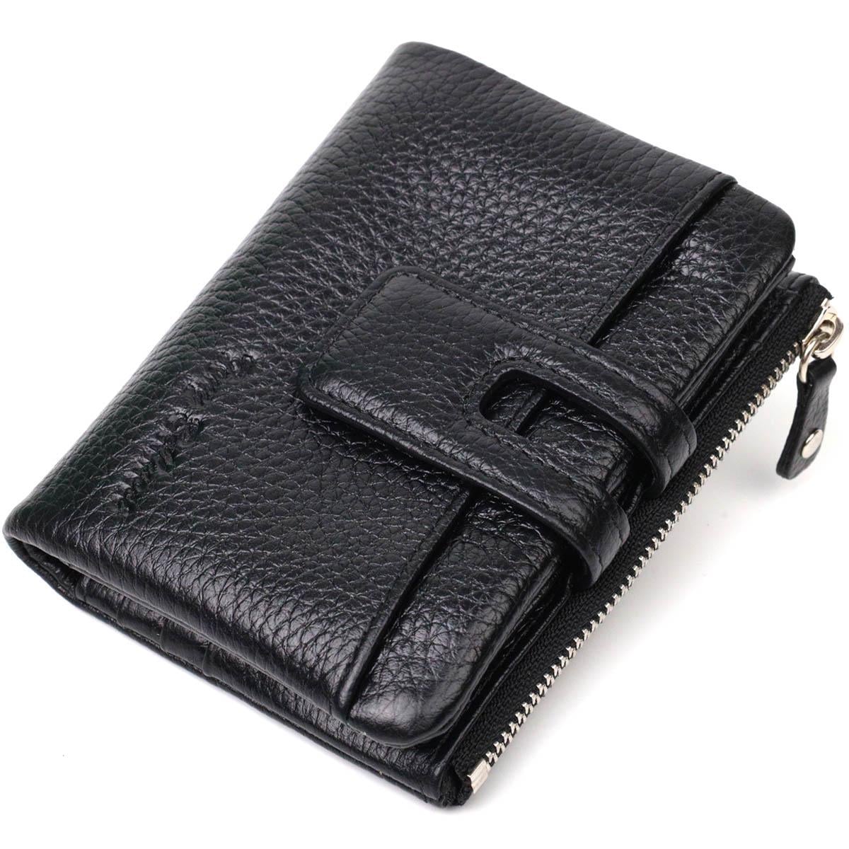 Кошелек женский Tony Bellucci Wallet 22060 из натуральной кожи Черный (56261)