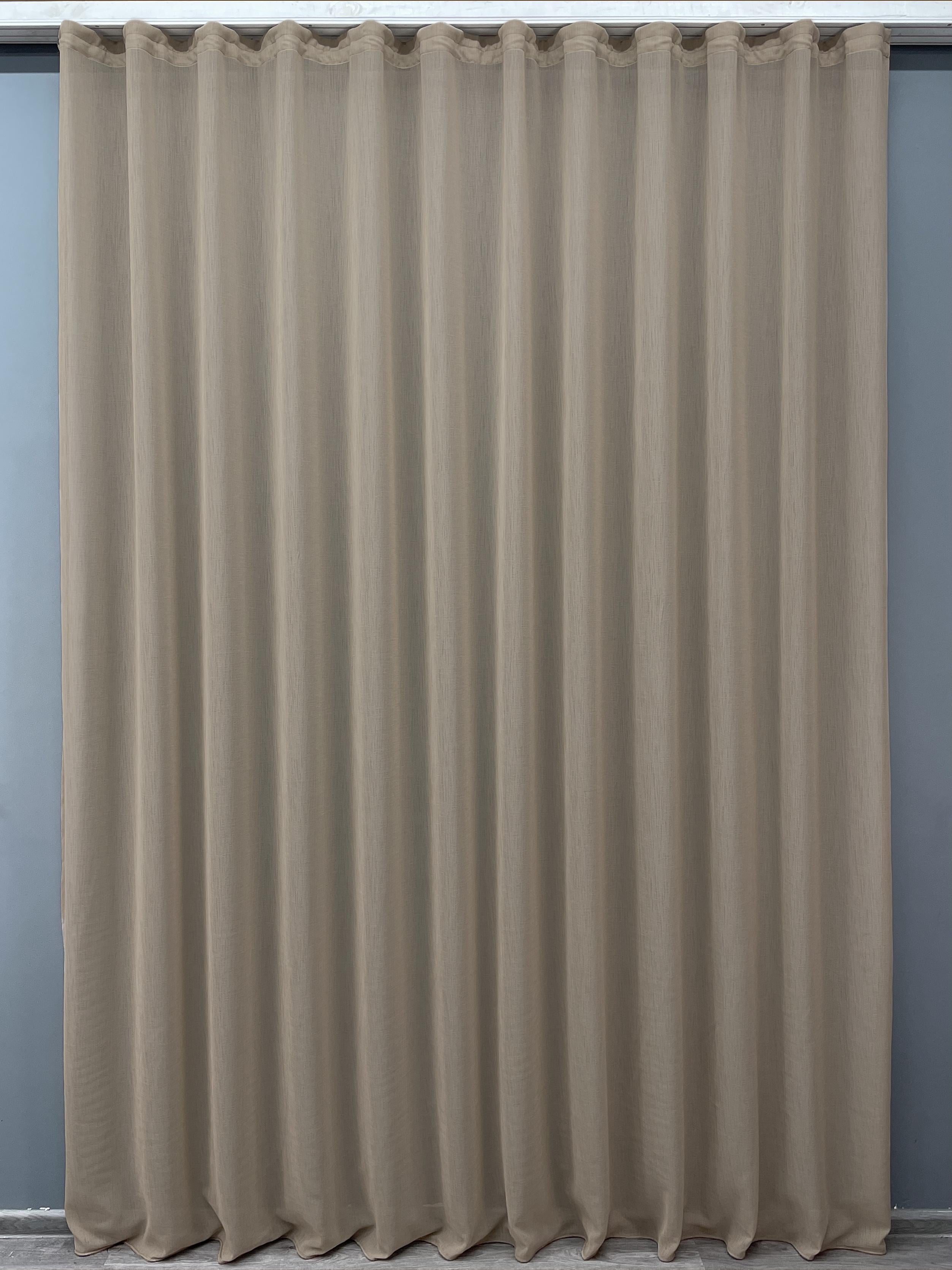 Тюль VR-Textil 1310т микро-лен 300х270 см Какао (43-091) Тюль VR-Textil 1310т микро-лен 300х270 см Какао (43-091)