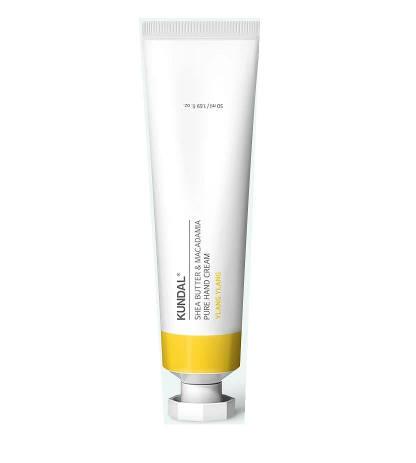 Крем для рук Shea Butter & Macadamia Pure Hand Cream Ylang Ylang Kundal 50 мл (8809568745871)