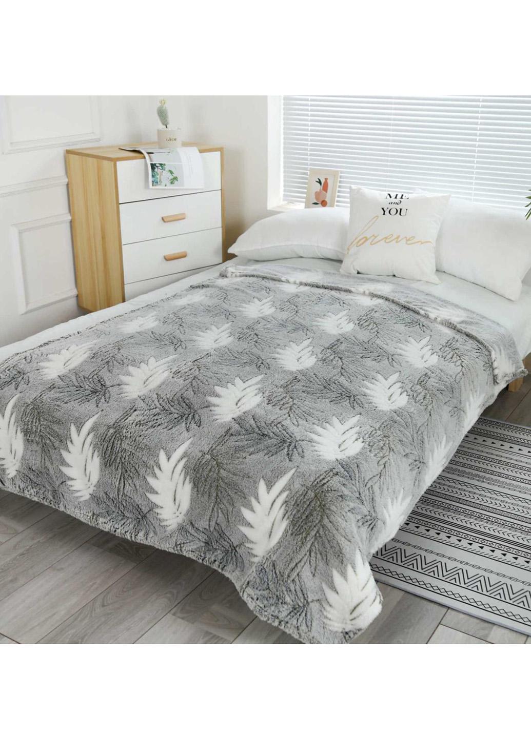 Покрывало велюровое с рисунком 200х180 см (103320-8)