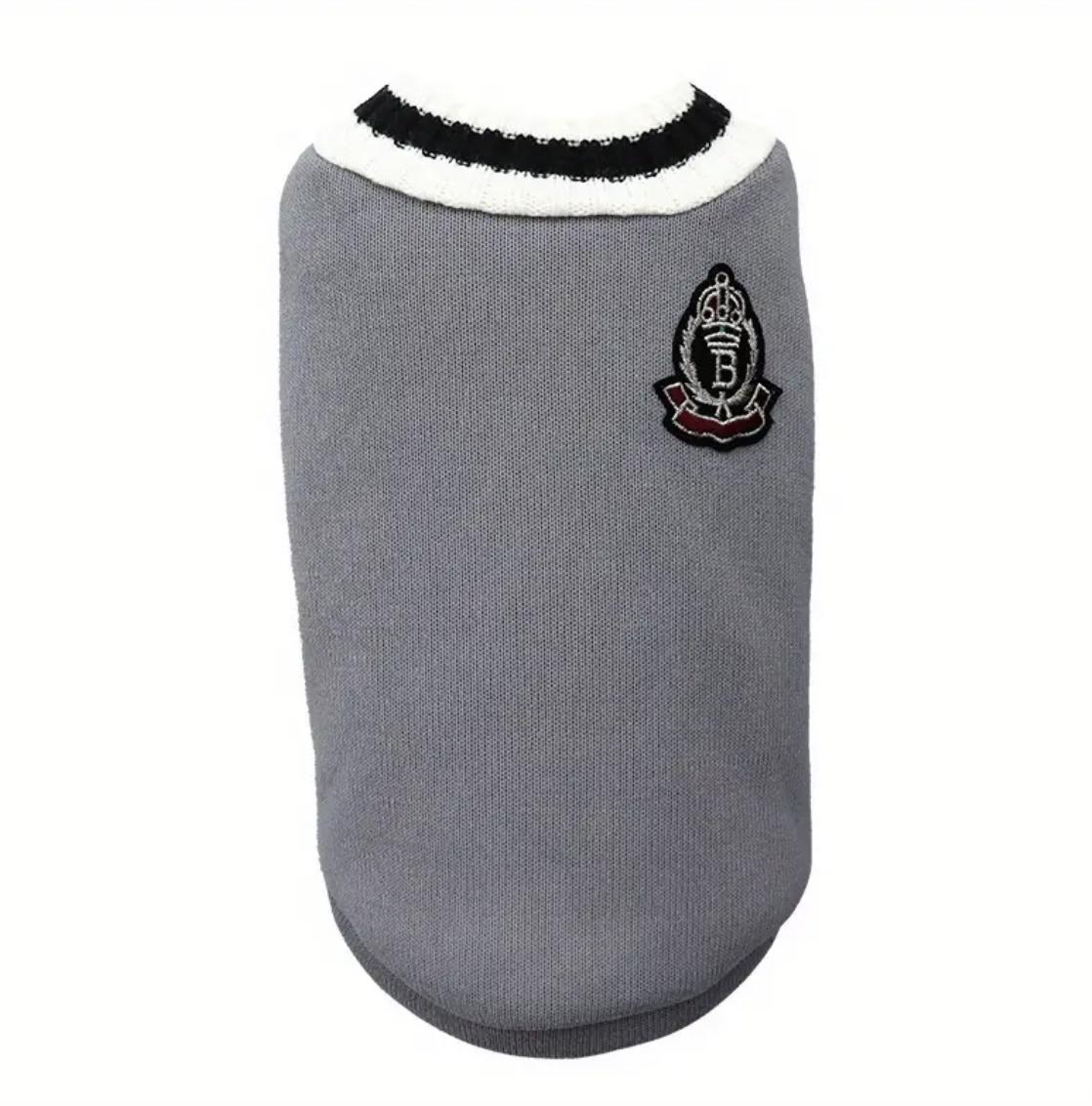 Светр для собак England L Gray (43543443)