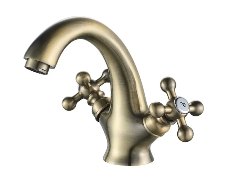 Смеситель для умывальника Lamber 16600 Бронзовый