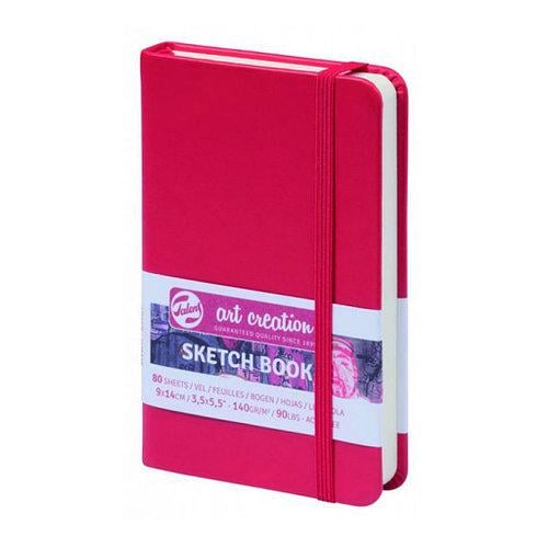 Альбом для графики Royal Talens Art Creation твердый переплет 140 г/кв. м 80 л. 9x14 см Красный (9314201M)