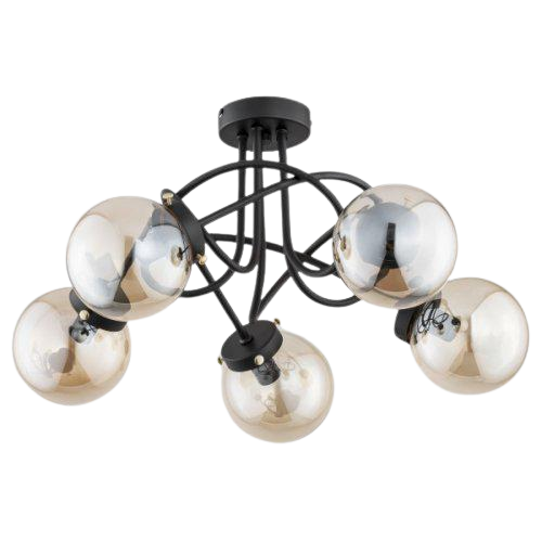 Потолочная люстра Alfa Tico Kula лофт (25385)