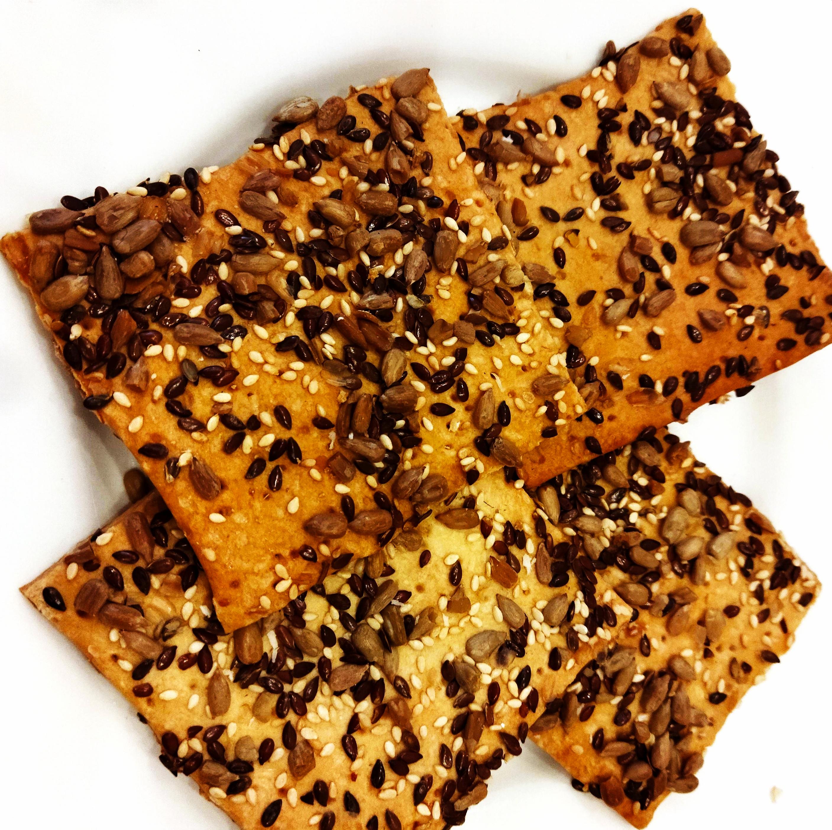 Печенье зерновое лен/кунжут/семена подсолнечника 2 кг в уп.