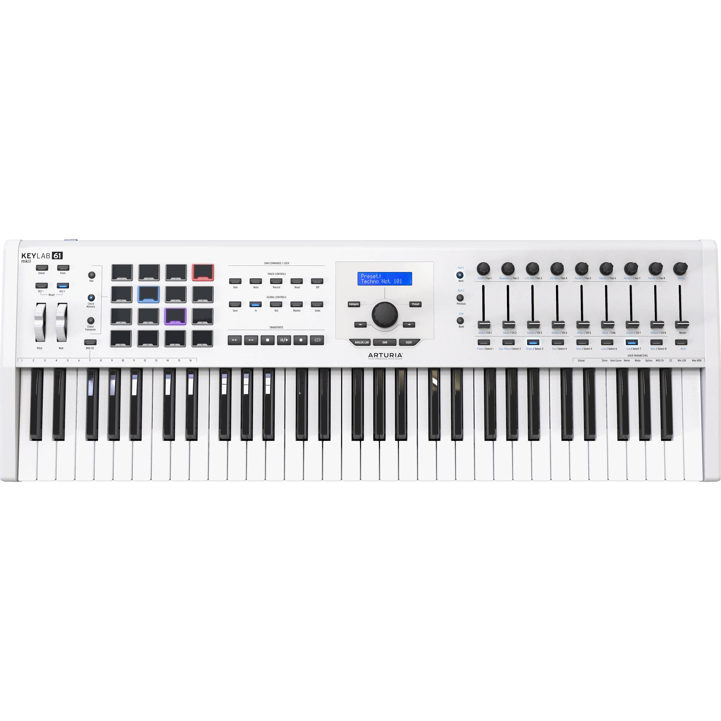 Клавіатура MIDI Arturia KeyLab 61 MkII (15207624) Клавіатура MIDI Arturia KeyLab 61 MkII (15207624)