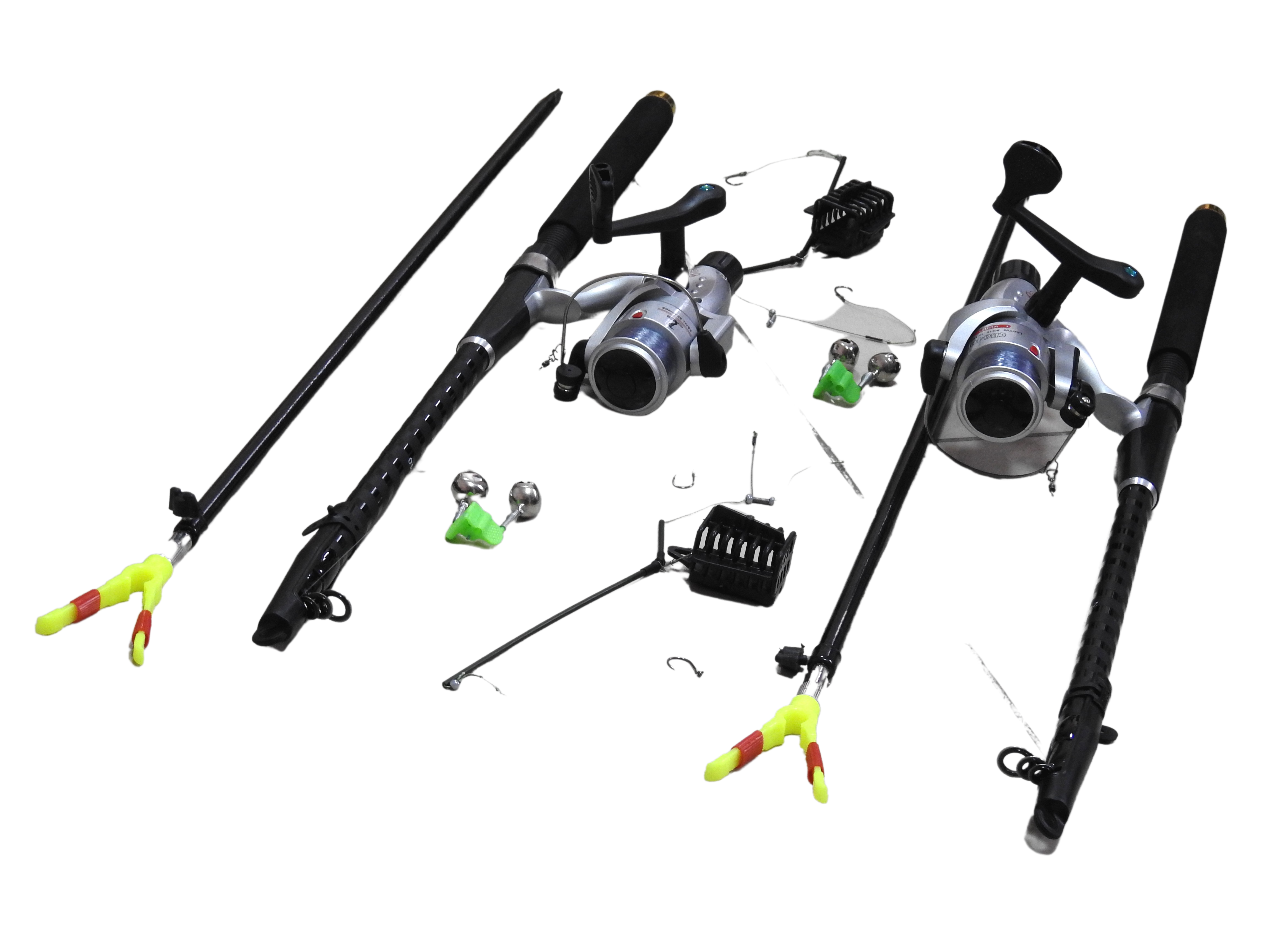 Спиннинги Armor 2,4 м с катушками CB640 в сборе 2 шт.