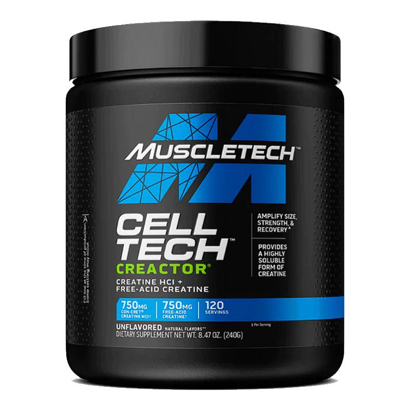 Креатин гидрохлорид MuscleTech Creactor без вкуса 235 г (06458-01)