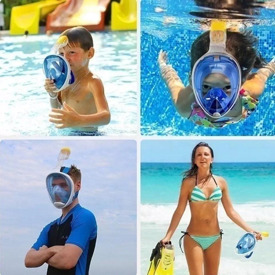 Маска для снорклінга AquaFree з кріпленням для камери - фото 8