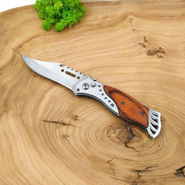 Нож выкидной Browning M7 с фиксатором в чехле (28849)