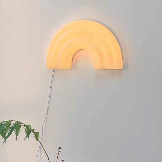 Декоративный ночник Радуга NEON на стену Белый (21318880) - фото 5 Декоративный ночник Радуга NEON на стену Белый (21318880) - фото 5