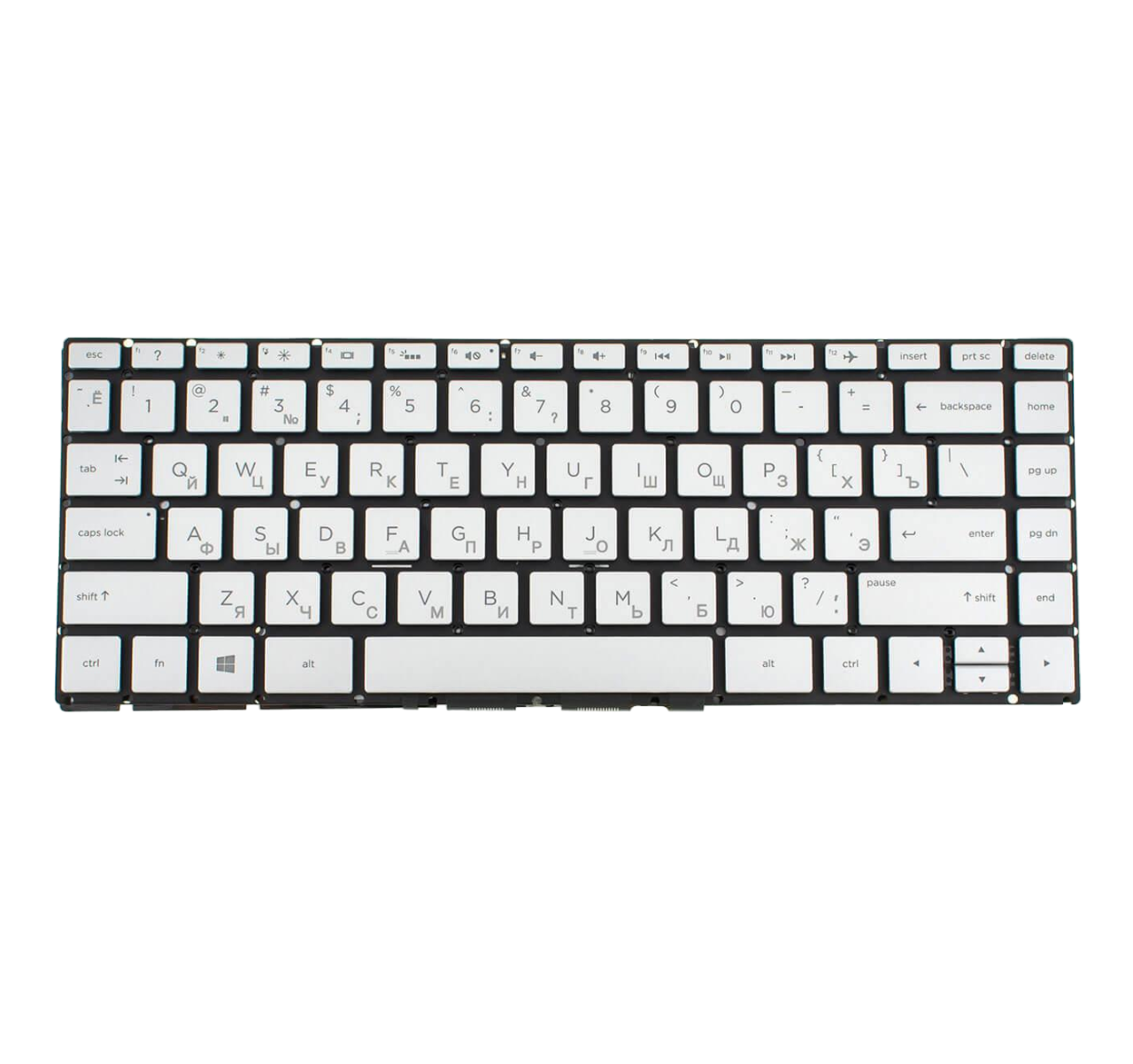 Клавіатура для ноутбука HP 14-dk з підсвічуванням клавіш (73259)