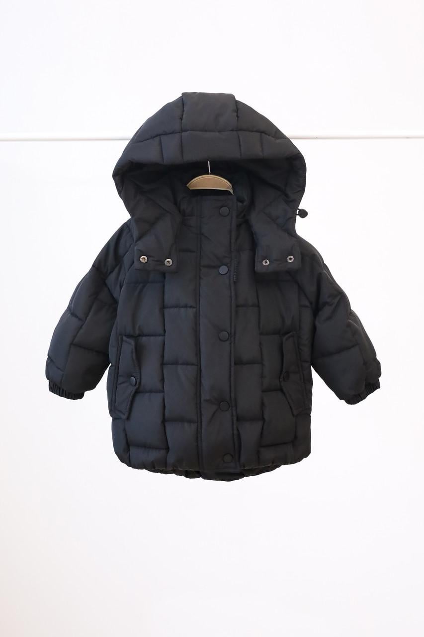 Куртка-пуффер дитяча зимова Mag Baby Brick 86 см 12-18 міс. Чорний (2030722378) Куртка-пуффер дитяча зимова Mag Baby Brick 86 см 12-18 міс. Чорний (2030722378)