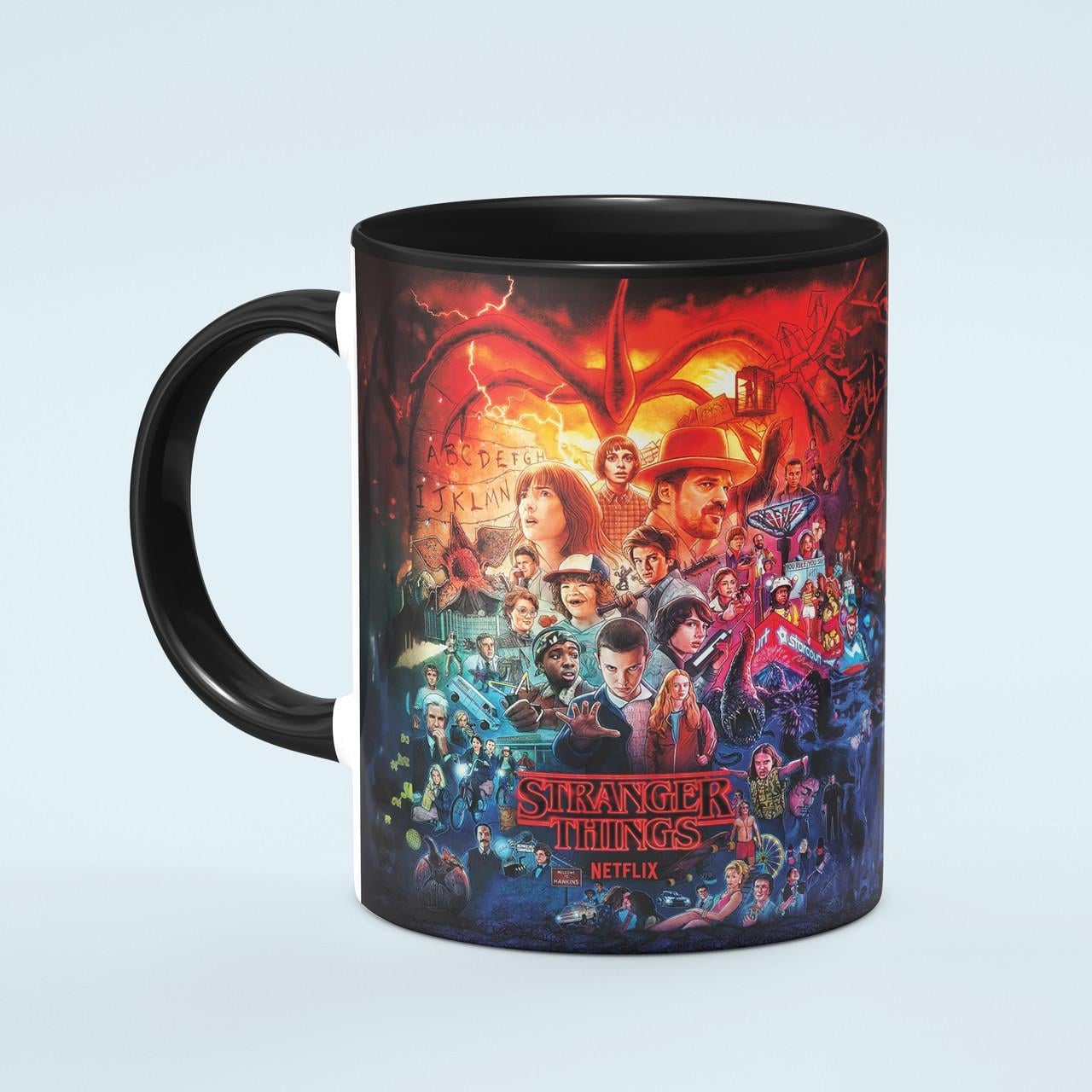 Чашка Stranger Things 3 330 мл Черный (LV-ST-02) Чашка Stranger Things 3 330 мл Черный (LV-ST-02)