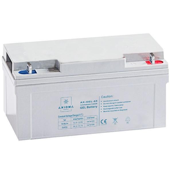 Аккумулятор гелевый Axioma Energy AX-GEL-65 12 В 65 Ач (13926101)