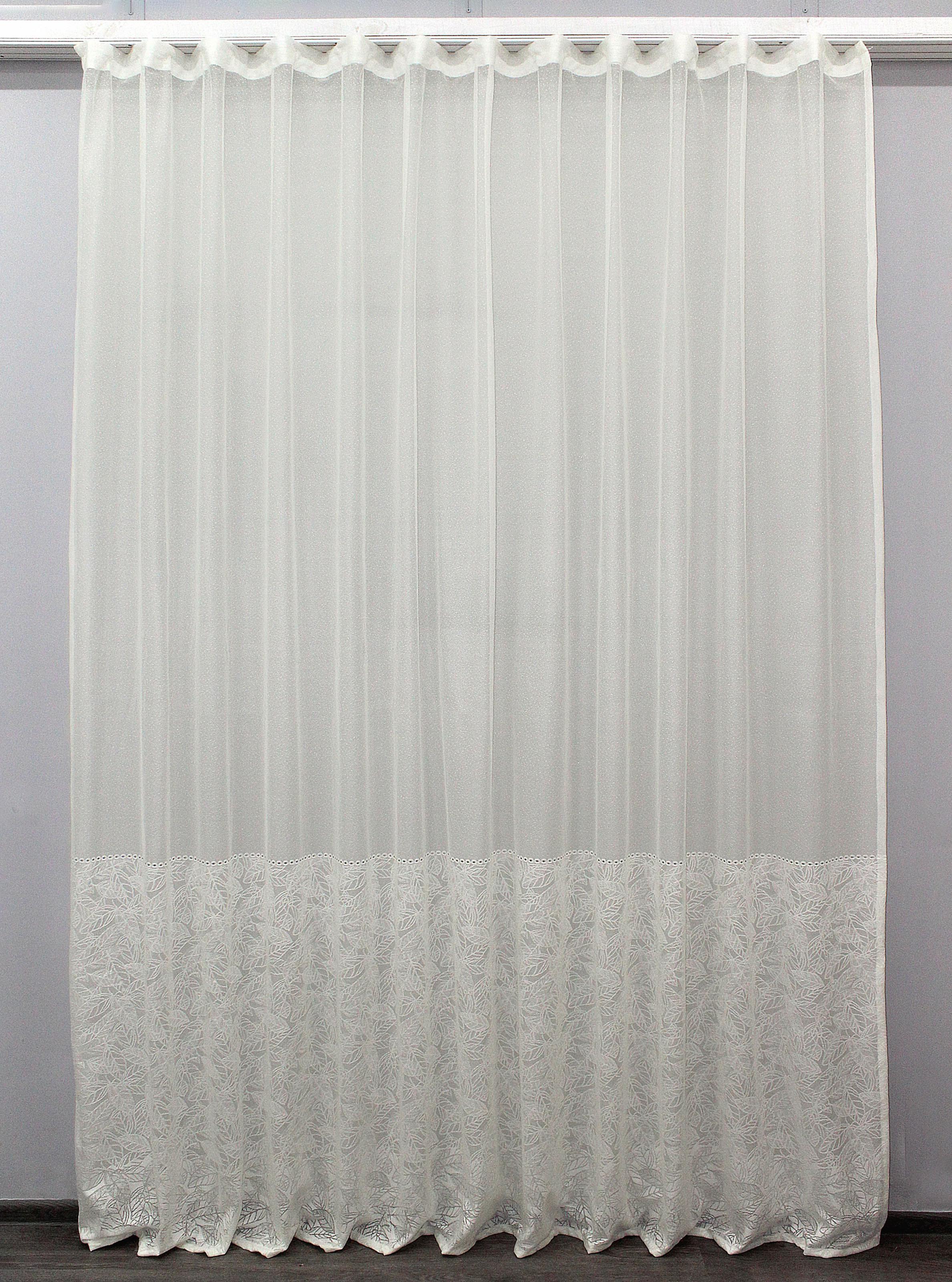 Тюль VR-Textil 1144т Greta жаккард 300х270 см Молочный (40-894) Тюль VR-Textil 1144т Greta жаккард 300х270 см Молочный (40-894)