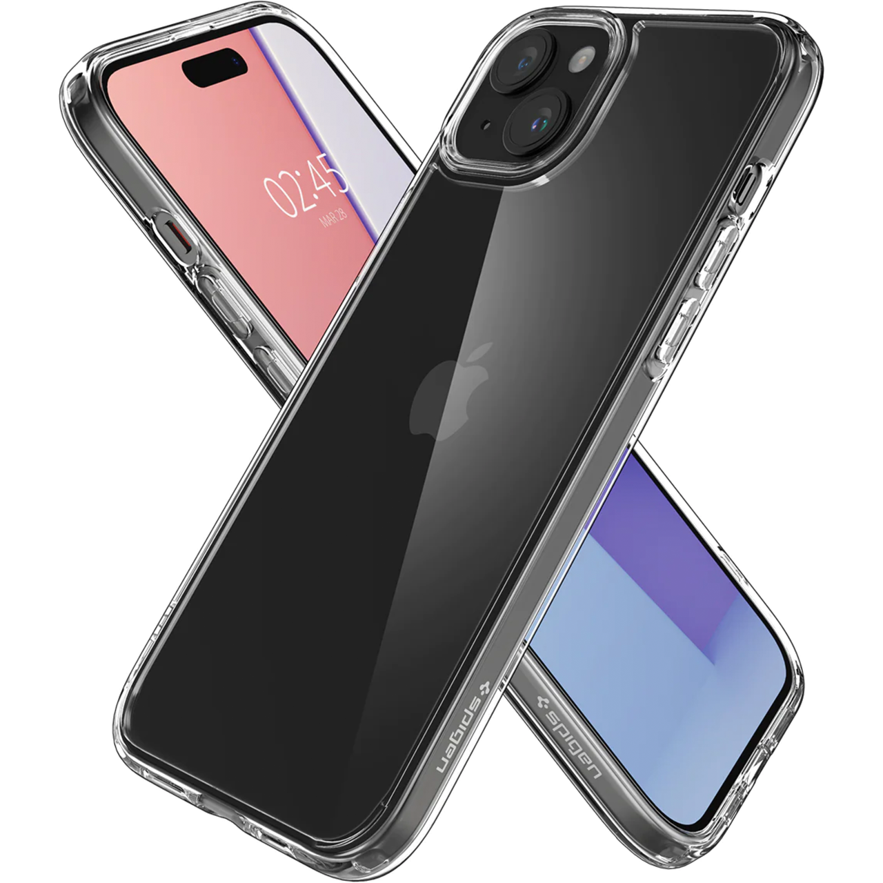 Чохол накладка Spigen Ultra Hybrid Case for iPhone 15 Clear (ACS06793) - фото 9