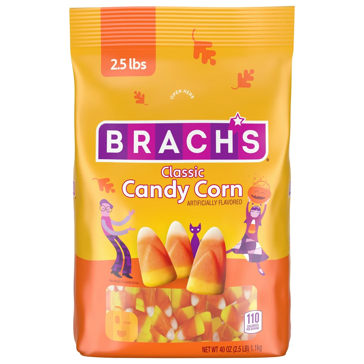 Цукерки жувальні Brach's Halloween Classic Candy Corn 1134 г (1993413618)