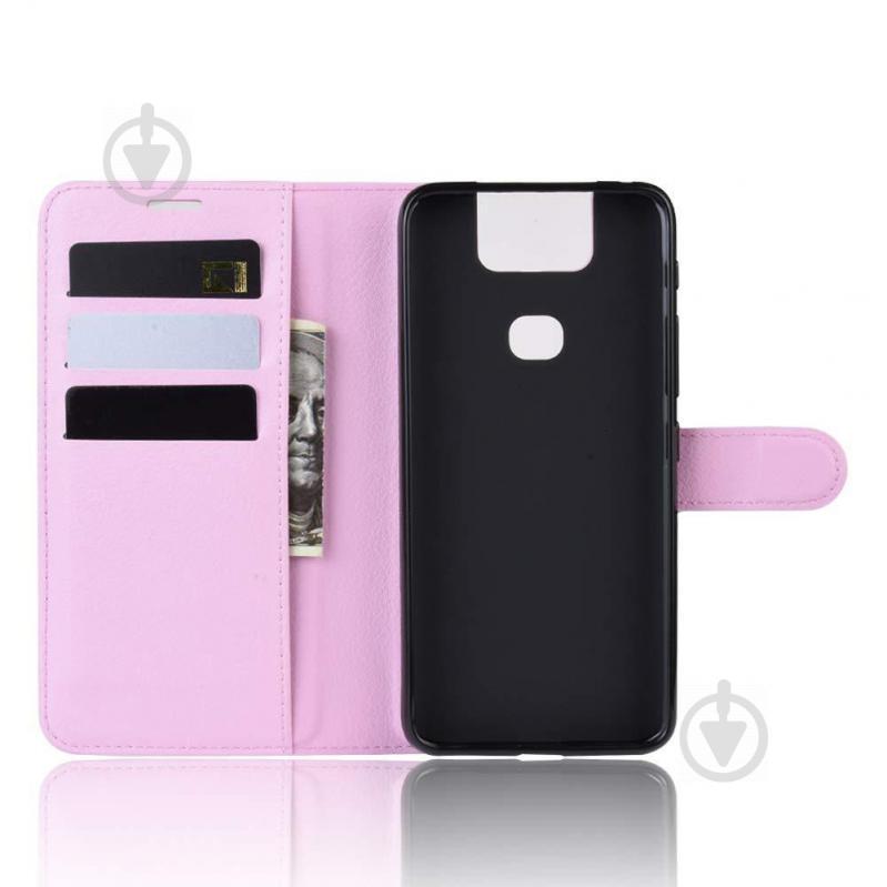 Чохол-книжка Litchie Wallet для Asus Zenfone 6 ZS630KL Pink (hub_TfFz84507) - фото 3