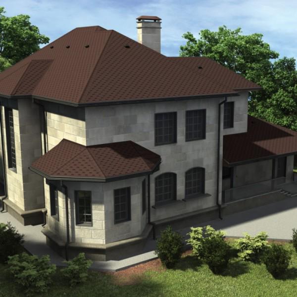 Битумная черепица Aquaizol Мозаика 3,0 м2 Горный каньон (29636593) - фото 3